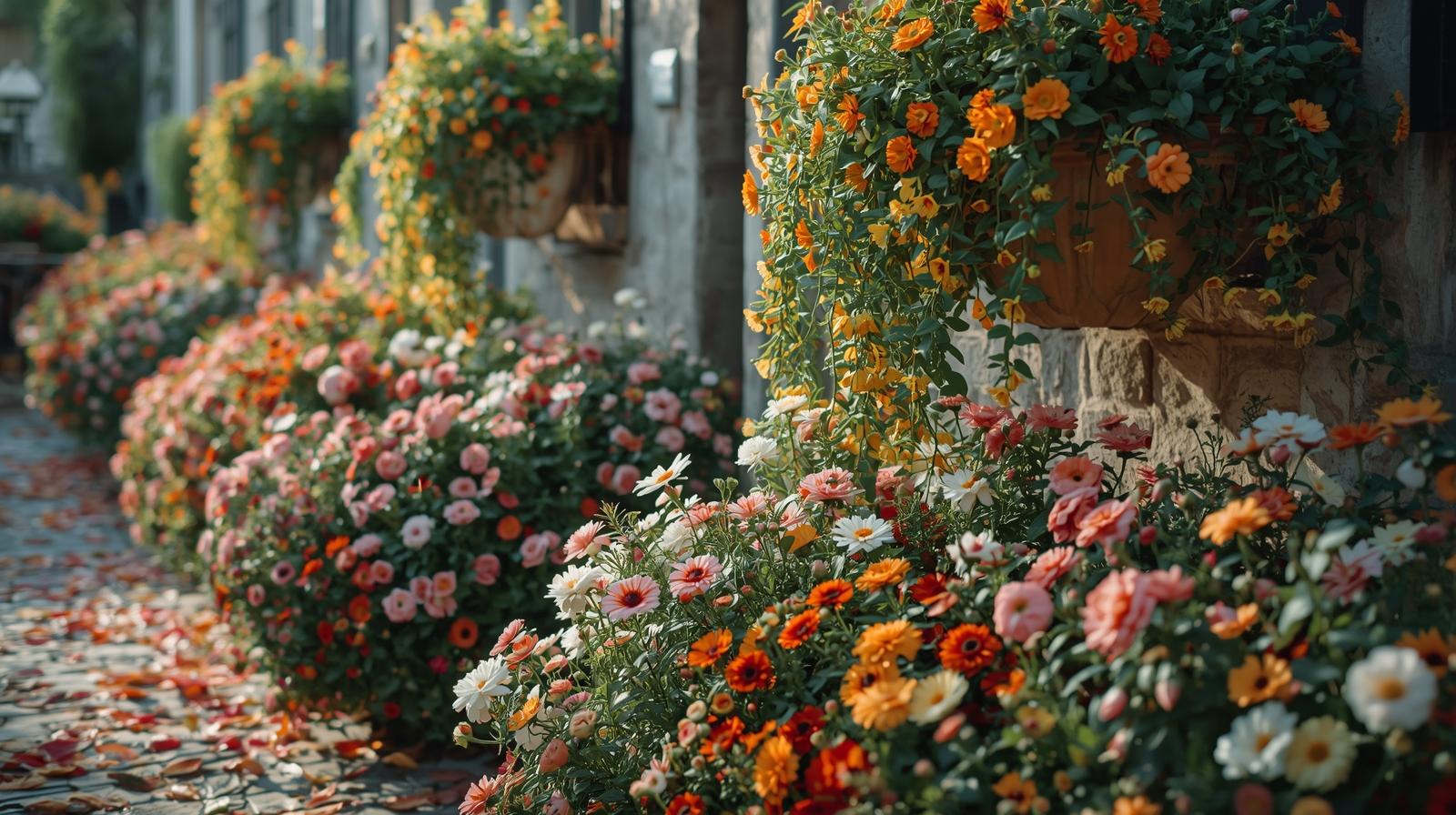 Curated balcony garden in Derby